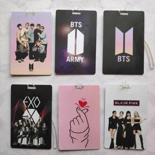 Luggage Tags - K-Pop (Pack of 6)