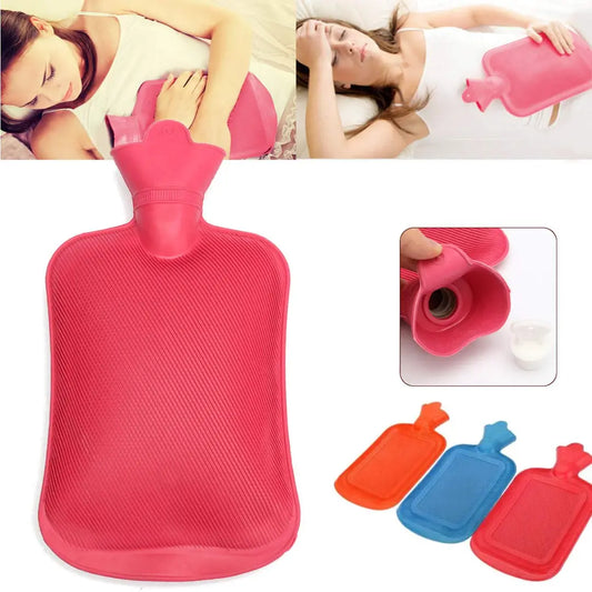 Large Rubber Hot Water Heating Pad Bag For Pain Relief