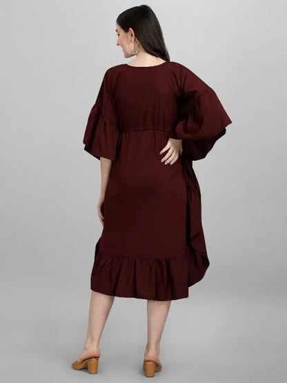 Stylish Solid Kaftan Dresses