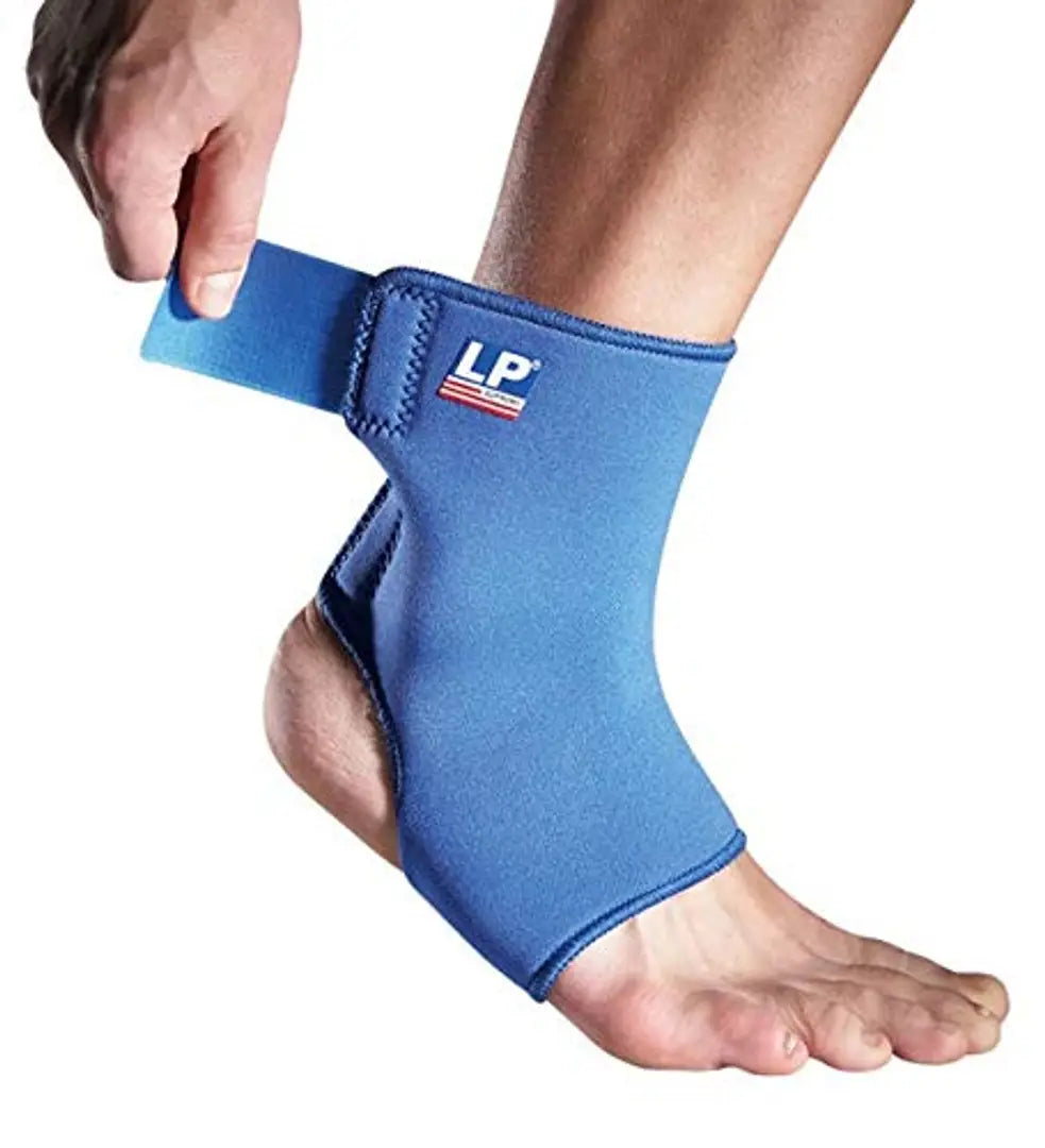 LP Ankle Support 764 (Left Leg) compression to weak or injured ankle for Men  Women Small Size
