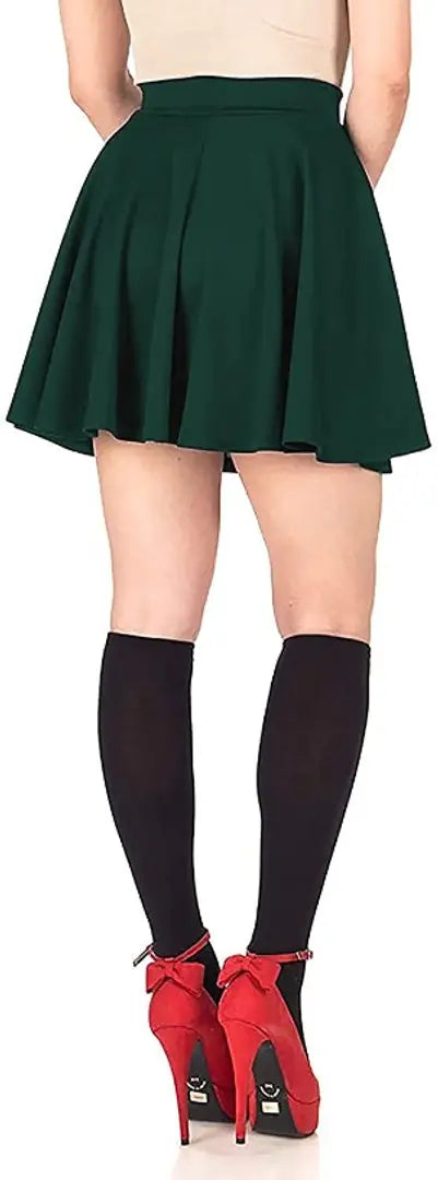 inner bottlegreen skirt