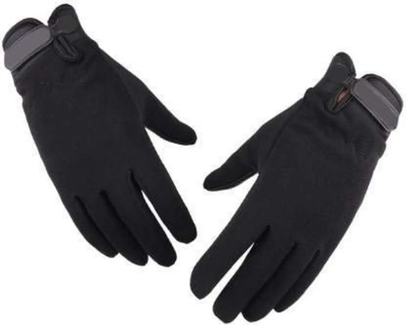 ZaySoo Anti Slip Riding Gloves Touch Screen Friendly Gloves Riding Gloves (Black)