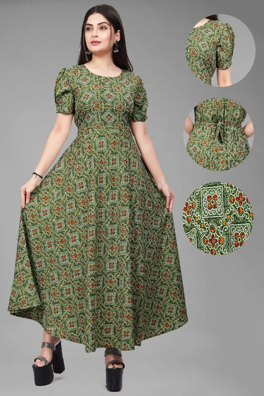 Printed Women Maxi Dress