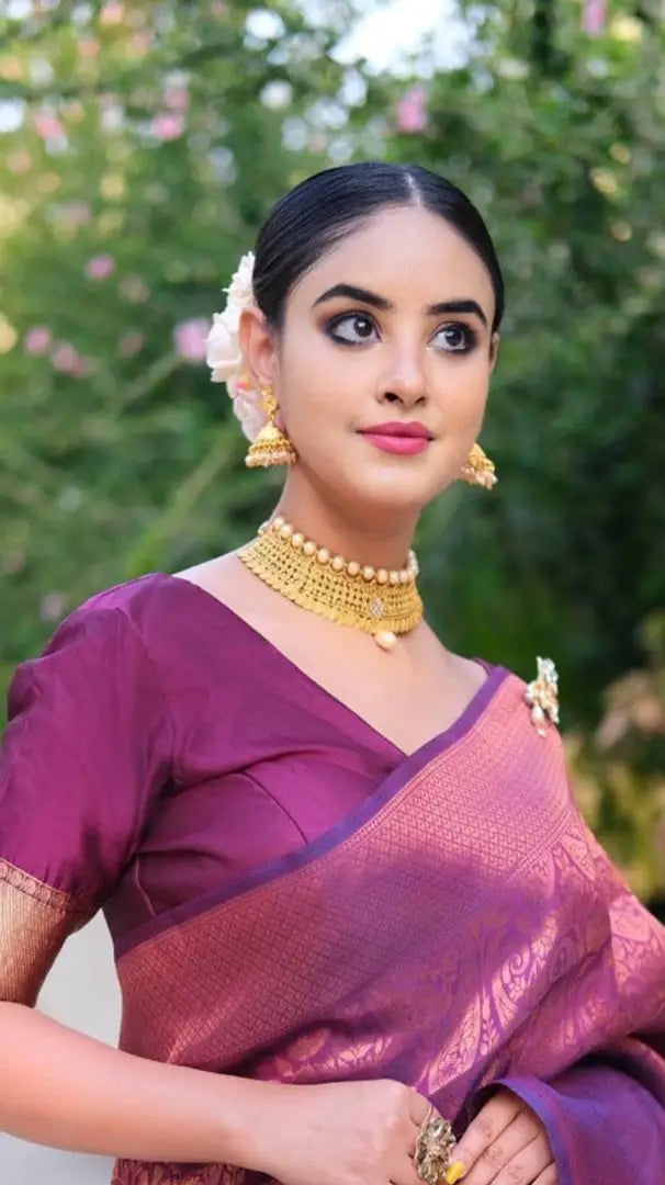Kanjeevaram Silk Saree For Women