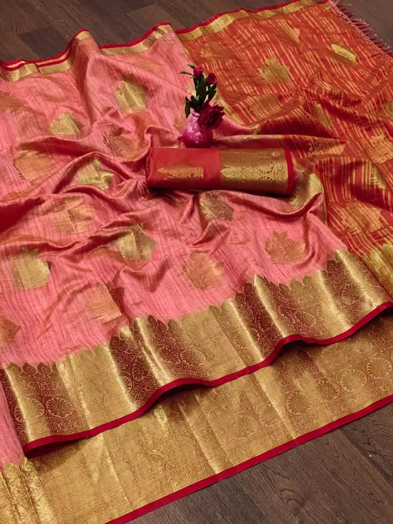 New Stylish Soft Cotton Silk Saree for women