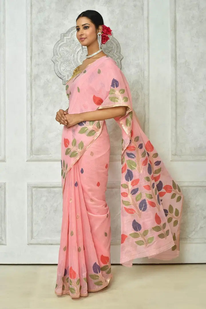 Woven Handloom Modal Silk Saree