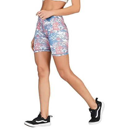 NEVER LOSE Biker Shorts for Women Workout Yoga Shorts Stretch Spandex Running Gym Short Pants