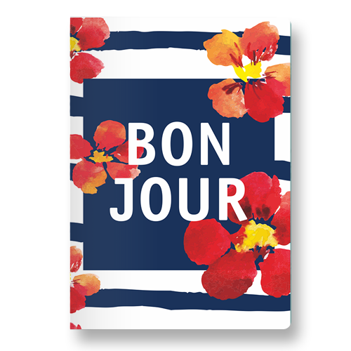Pocket Diary - Bonjour