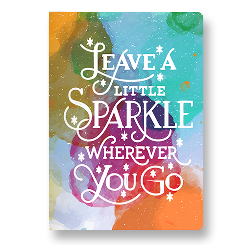 Pocket Diary - Leave A Little Sparkle