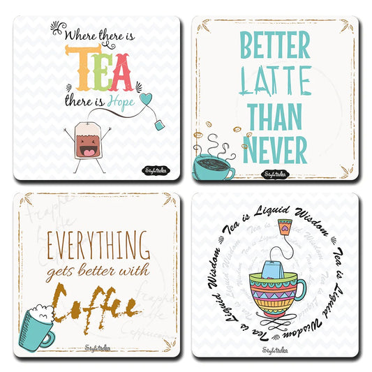 Coasters - Tea vs Coffee Acrylic
