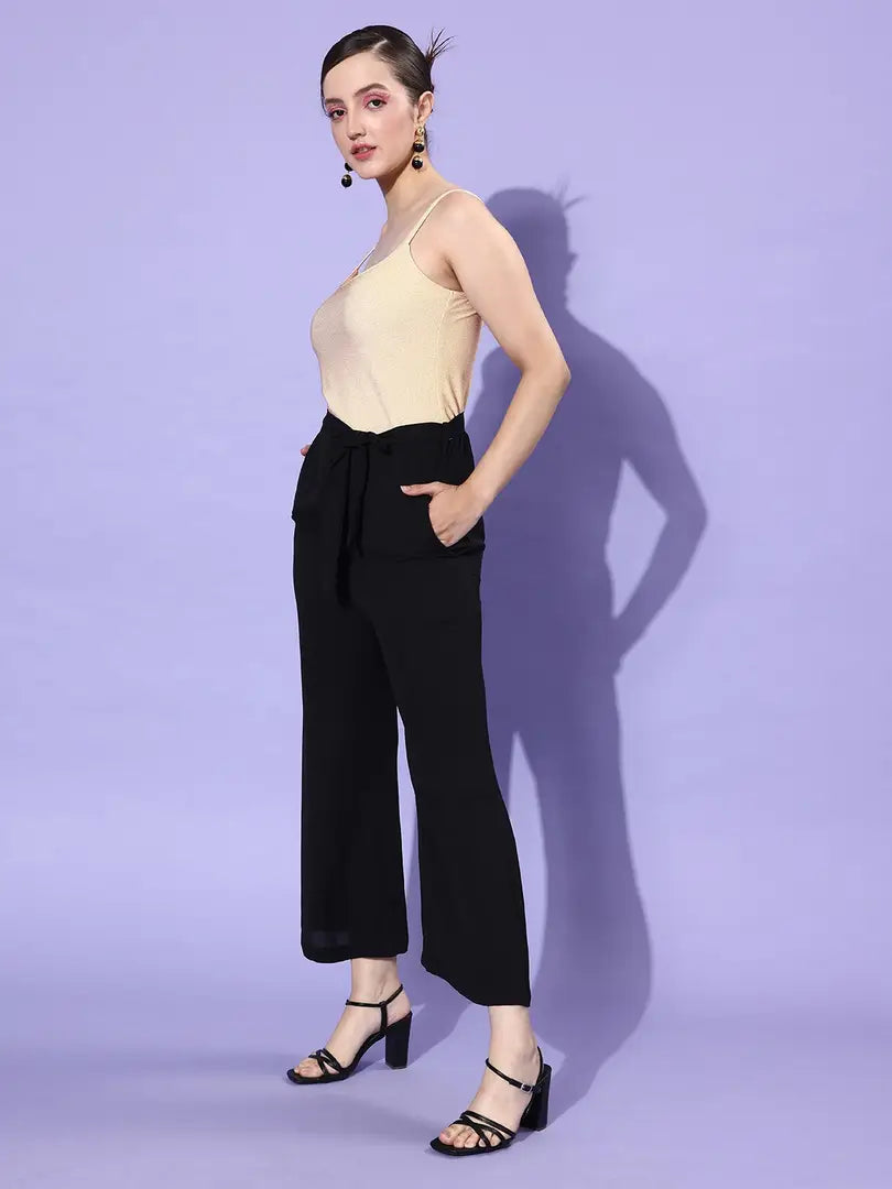 Stylish Polyester Embellished Jumpsuit For Women