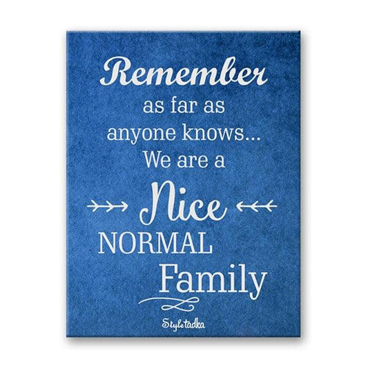 Fridge Magnets - Nice Normal Family