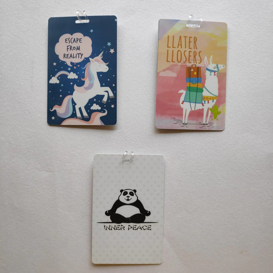 Luggage Tags - Animal Lovers (Pack of 3)