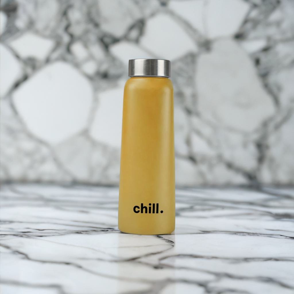Thermos Stainless Steel bottle 750ml (Yellow)